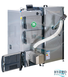 KOCIOŁ DREWMET UNI DREX 18KW Z PANIKIEM PELLOTOWYM