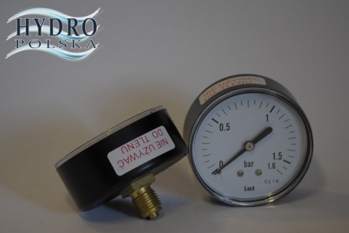 MANOMETR M63 1,6 BAR TYLNY