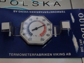 Termometr zewnętrzny zaokienny 308 tarczowy -50+50/c VIKING