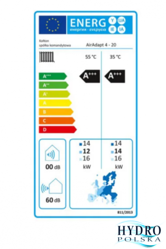 POMPA CIEPŁA KOŁTON AIRADAPT 2-8KW